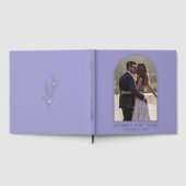 Arch Photo Typography Elegant Wedding Gastenboek (Volledig)