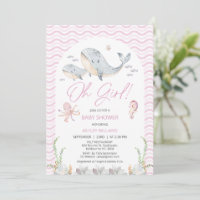 Arch Pink Oh Meisje onder Zee Baby shower
