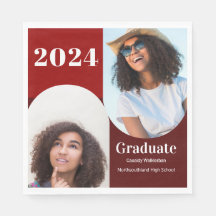 Arch Red Burgundy Two Photo Afstuderen