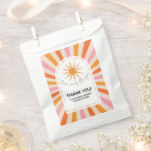 Arch Retro Hier komt het Son Baby shower Bedankzakje (Geknipt)