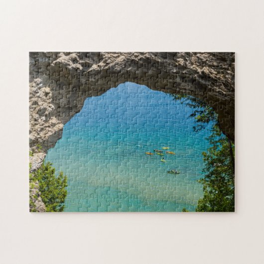 Arch Rock Canoeing Legpuzzel (Horizontaal)