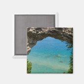 Arch Rock Canoeing Magneet (Voorkant / Achterkant)