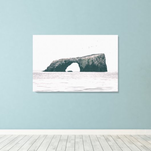 Arch Rock Canvas Afdruk (Insitu (Houten vloer))