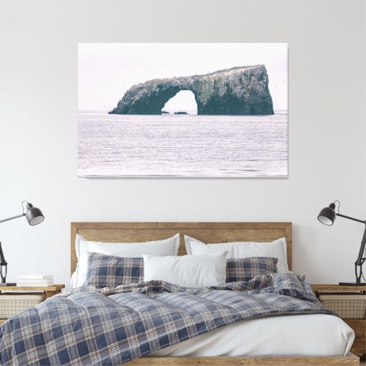 Arch Rock Canvas Afdruk (Insitu (Slaapkamer))
