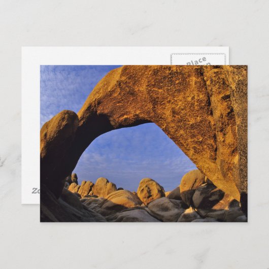 Arch Rock in Joshua Tree National Park in Briefkaart (Voorkant / Achterkant)