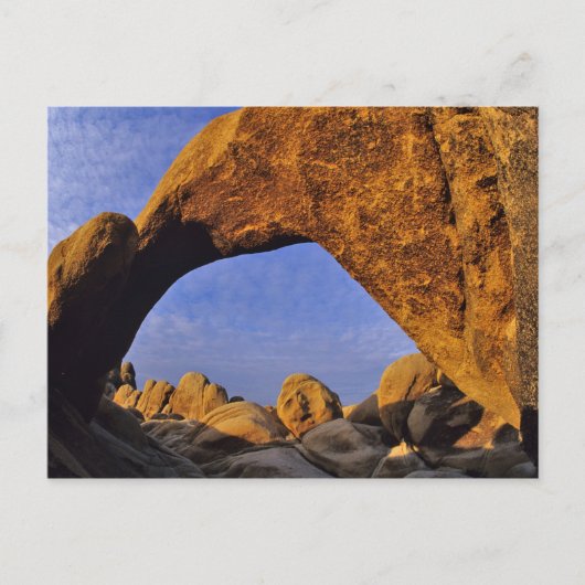 Arch Rock in Joshua Tree National Park in Briefkaart (Voorkant)