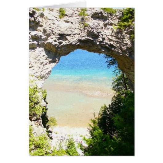 Arch Rock, Mackinac Island (Voorkant)