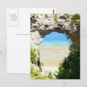 Arch Rock, Mackinac Island Briefkaart (Voorkant / Achterkant)