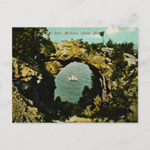 Arch Rock Mackinac Island, Michigan 1911 Briefkaart