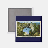 Arch Rock Mackinac, Michigan Magneet (Voorkant / Achterkant)