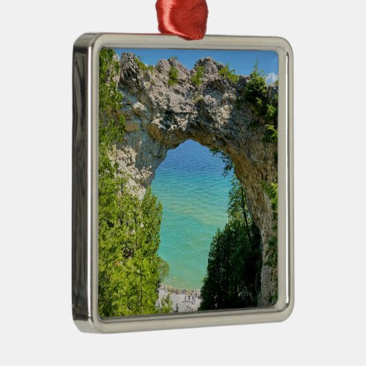Arch Rock Mackinac Ornament (Rechts)