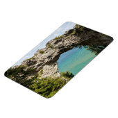 Arch Rock op Mackinac Island, Michigan Magneet (Linkerzijde)