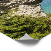 Arch Rock op Mackinac Island, Michigan Poster (Hoek)