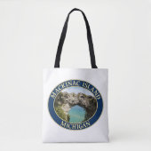 Arch Rock op Mackinac Island, Michigan Tote Bag (Voorkant)