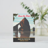 Arch Rock, Oregon kust,  Save The Date (Staand voorkant)