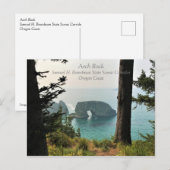 Arch Rock, Samuel H. Boardman, Oregon Coast Briefkaart (Voorkant / Achterkant)