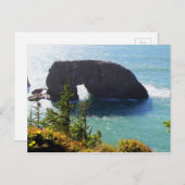 Arch Rock, Samuel H. Staatspark Boardman, Oregon Briefkaart (Voorkant / Achterkant)