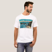 Arch Rock van Maxwell Point, OceansideCoast T-shirt (Voorkant volledig)