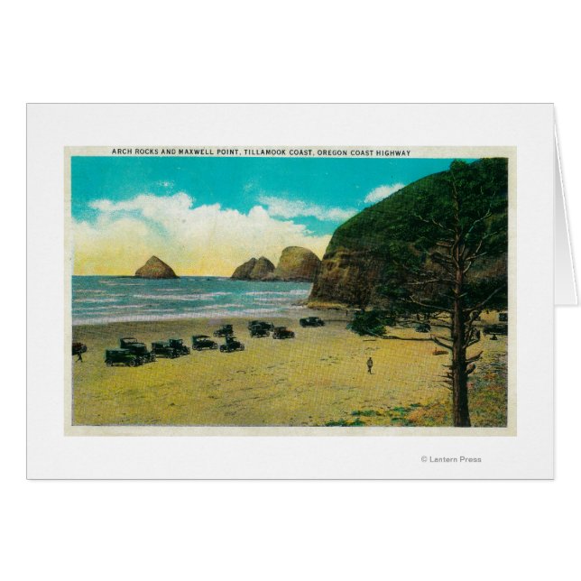 Arch Rocks en Maxwell Point (Voorkant Horizontaal)