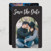 Arch Save The Date Dubbelzijdige Foto (Voorkant / Achterkant)