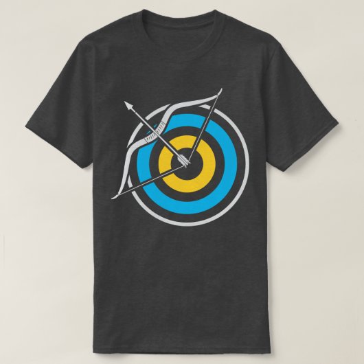 Arch Sport Archer Archery Arrow en Bow (17) T-shirt (Design voorkant)