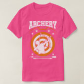 Arch Sport Archer Archery Arrow en Bow (18) T-shirt (Design voorkant)