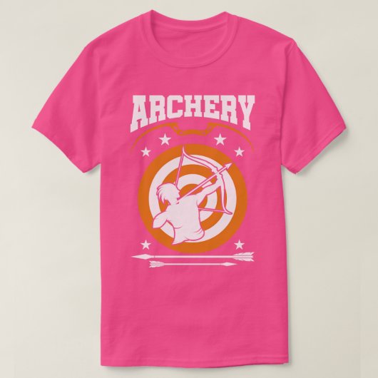Arch Sport Archer Archery Arrow en Bow (18) T-shirt (Design voorkant)