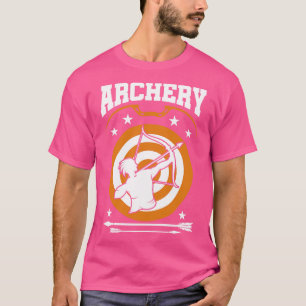 Arch Sport Archer Archery Arrow en Bow (18) T-shirt