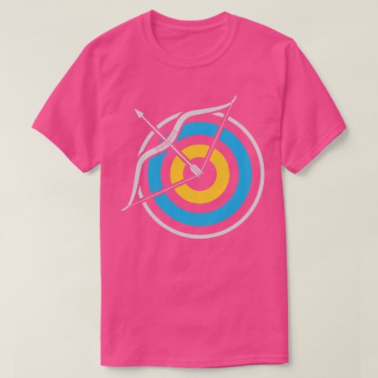 Arch Sport Archer Archery Arrow en Bow (23) T-shirt (Design voorkant)