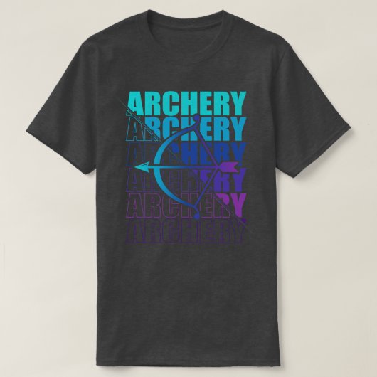 Arch Sport Archer Archery Arrow en Bow 8 T-shirt (Design voorkant)