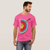 Arch Sport Archer Archery Arrow en Bow T-shirt (Voorkant volledig)