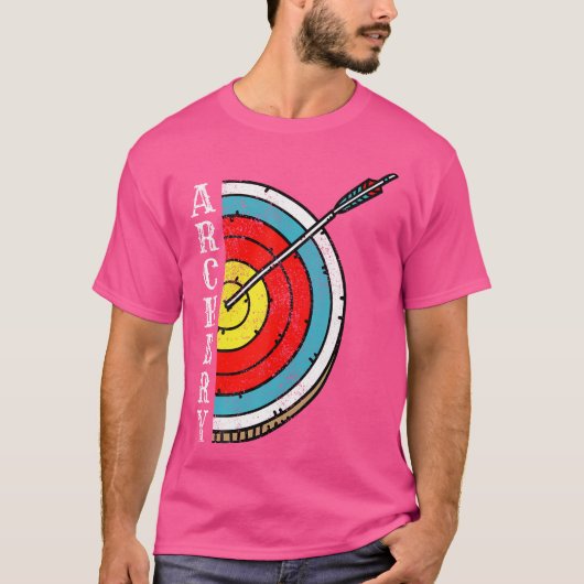 Arch Sport Archer Archery Arrow en Bow T-shirt (Voorkant)