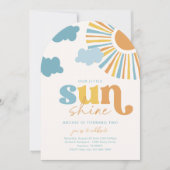 Arch Sun Birthday Invitation Kaart (Voorkant)
