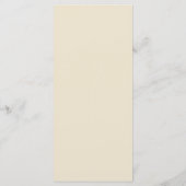 Arch Tan Terracotta Trouwmenu Menu (Achterkant)