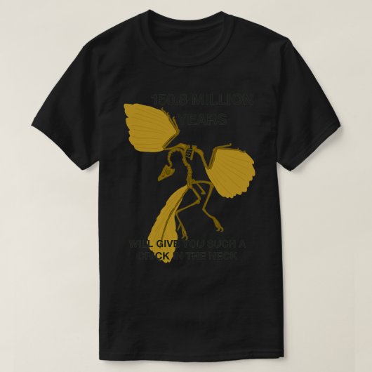 Archaeopteryx 4 t-shirt (Design voorkant)