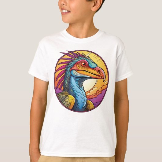 Archaeopteryx - Classic Dinosaur T-shirt T-shirt (Voorkant)