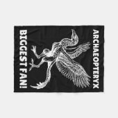 Archaeopteryx  fleece deken (Voorkant (Horizontaal))