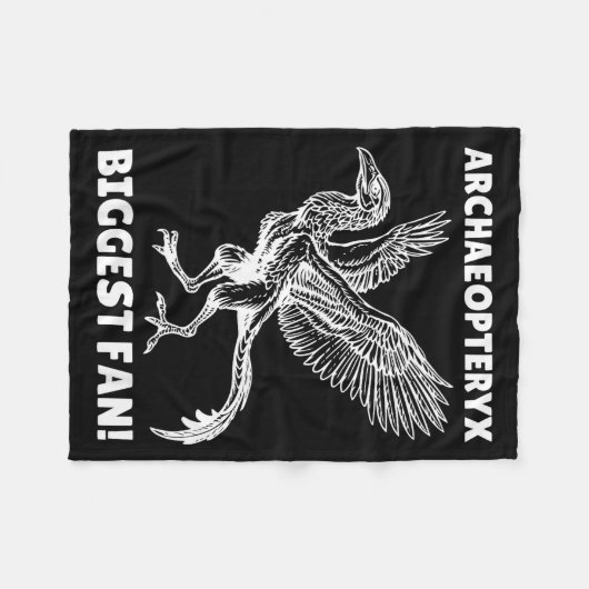 Archaeopteryx  fleece deken (Voorkant (Horizontaal))