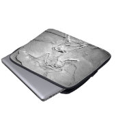 Archaeopteryx fossiel neopreen laptophoes van 13 i laptop sleeve (Voorkant onderkant)