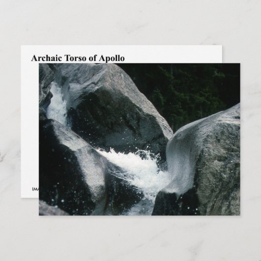 ARCHAISCHE TORSO VAN APOLLO BRIEFKAART (Voorkant / Achterkant)