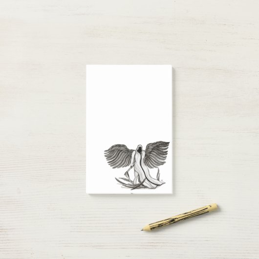 Archangel, Angel Uriel Post-it® Notes (Op bureau)