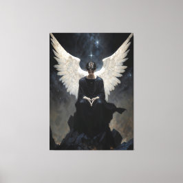 Archangel Azrael,  Canvas Afdruk