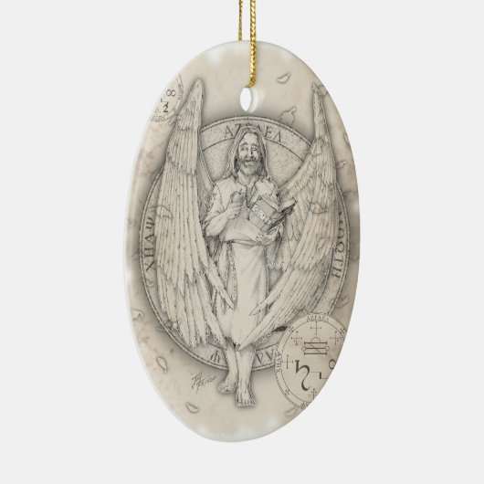 Archangel Azrael Ornament (Rechts)