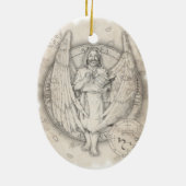 Archangel Azrael Ornament (Achterkant)