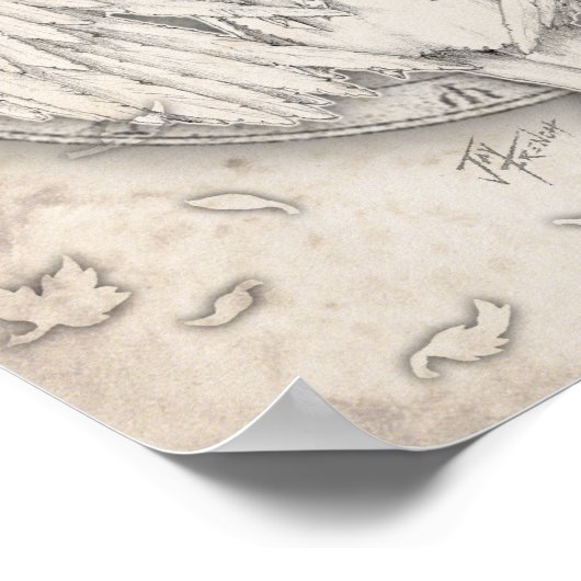 Archangel Azrael Print (Hoek)