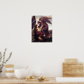 Archangel Azrael The Angel of Death Poster (Keuken)