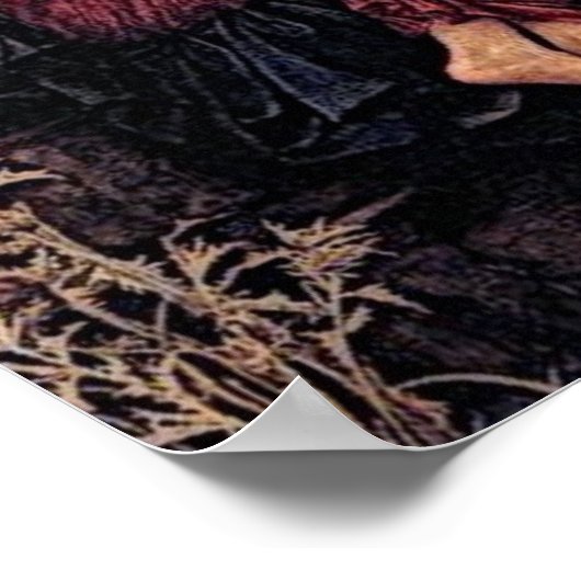 Archangel Azrael The Angel of Death Poster (Hoek)