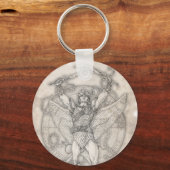 Archangel Camael Keychain (Voorkant)