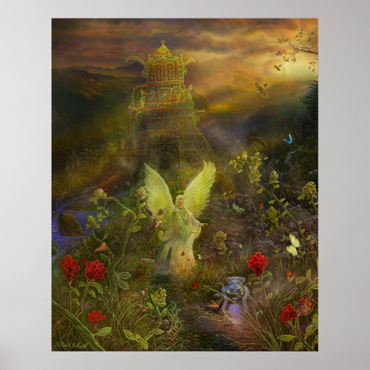 Archangel Chamuel Poster (Voorkant)