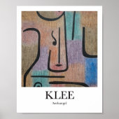 Archangel door Paul Klee Poster (Voorkant)